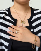 Bague en cristal Love Frame