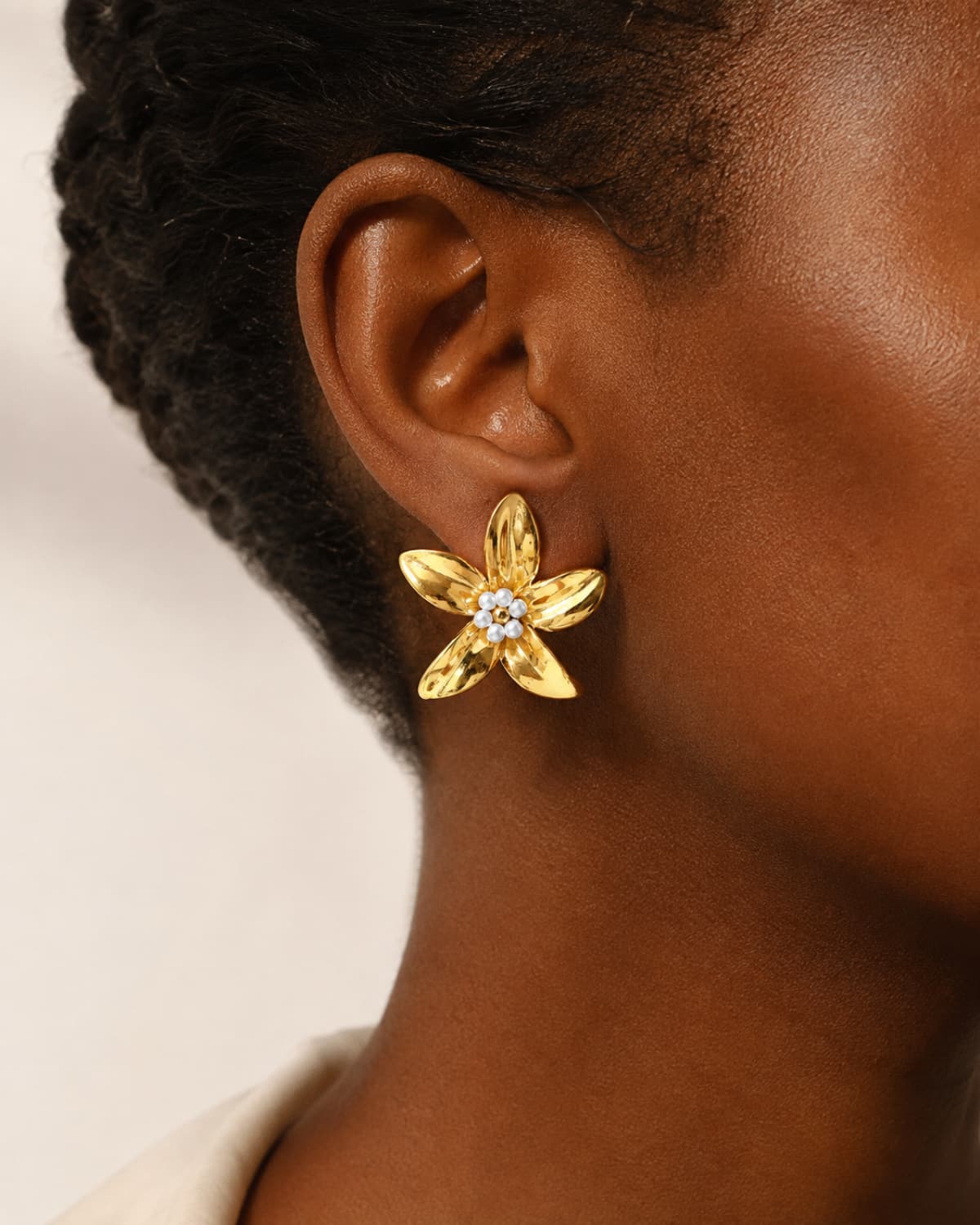 Marielle Golden Bloom Earrings