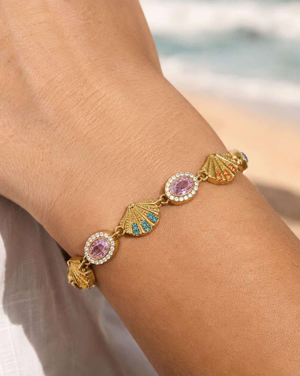 Marina Muschelarmband
