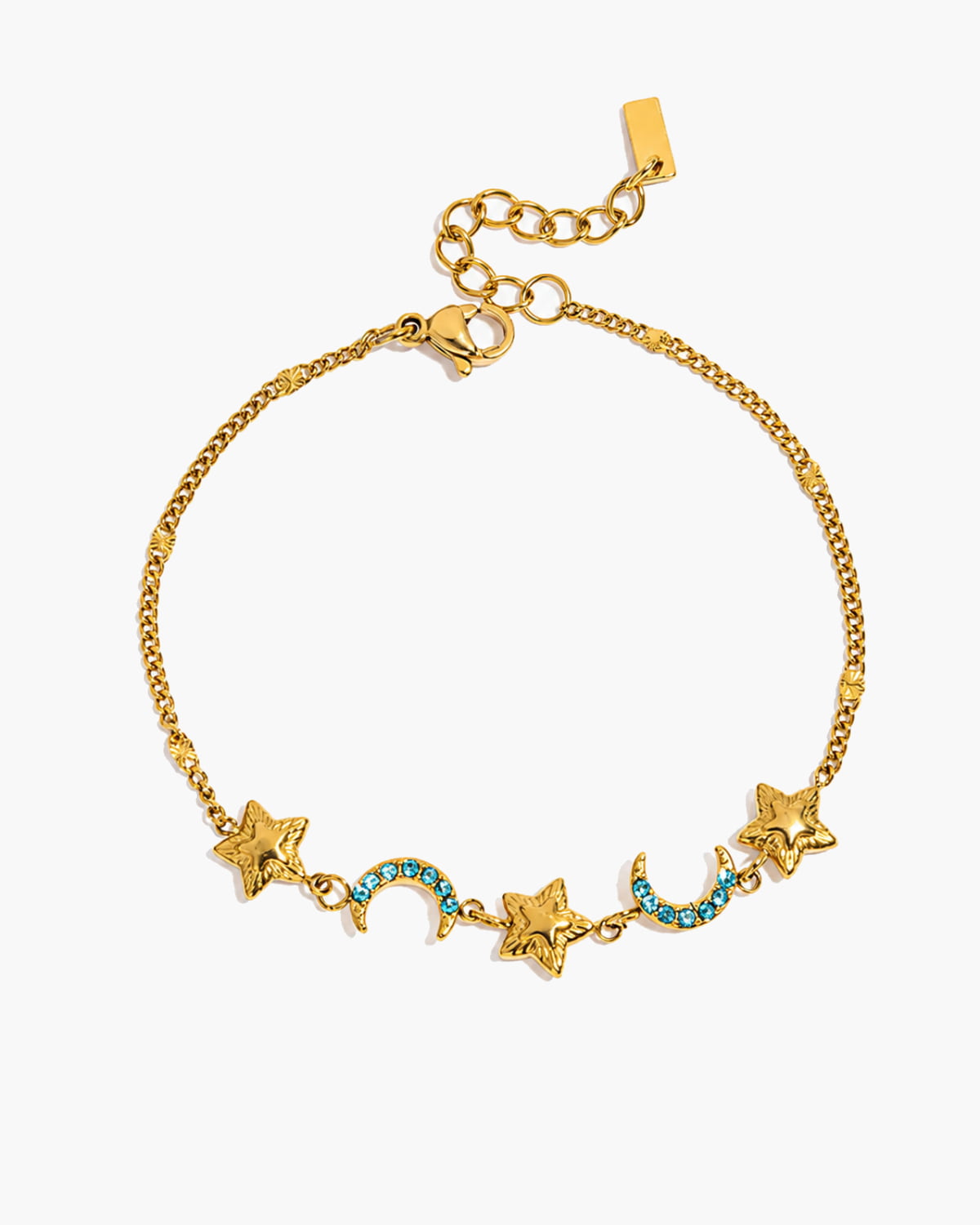 Moon Star Charm Bracelet