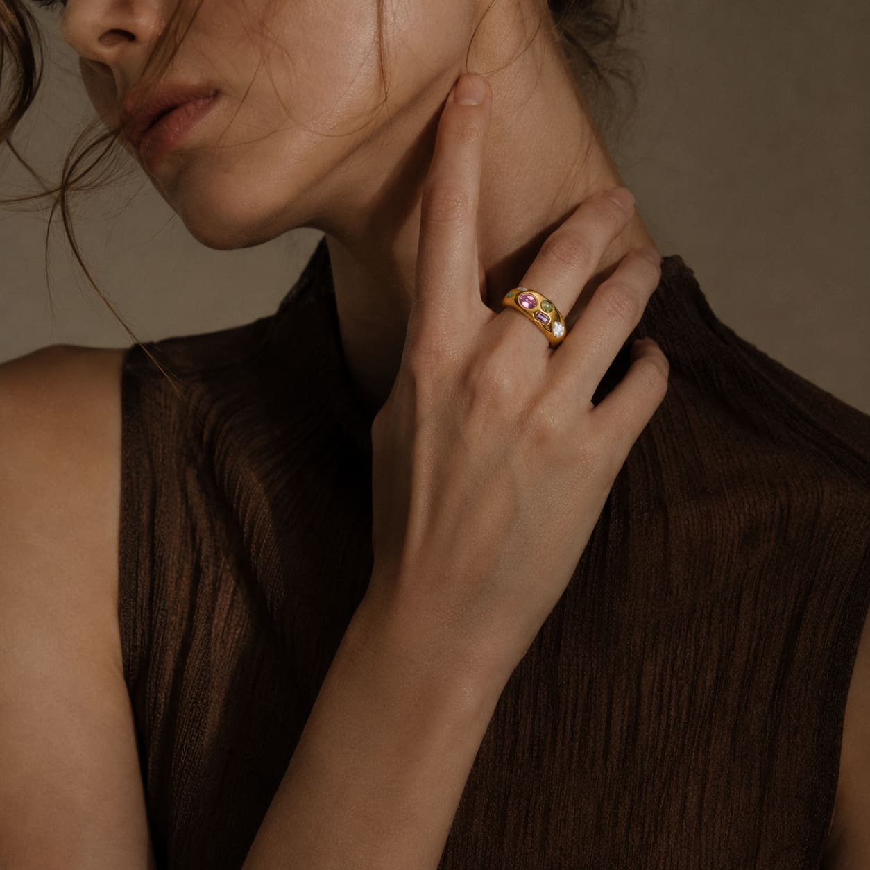 Aurielle Mosaic Ring