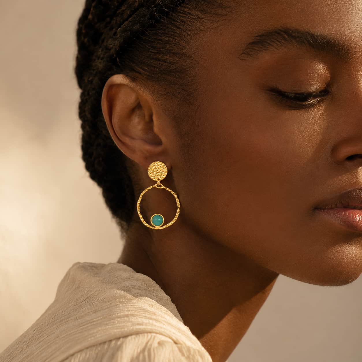Solstice Stone Earrings
