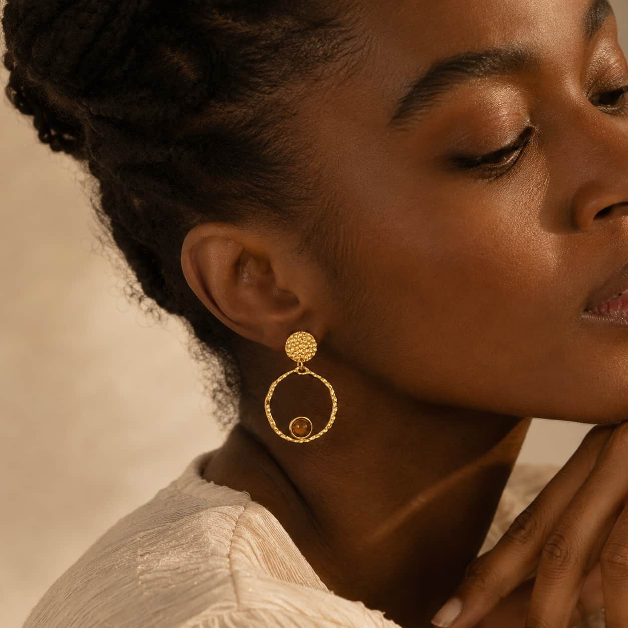 Solstice Stone Earrings