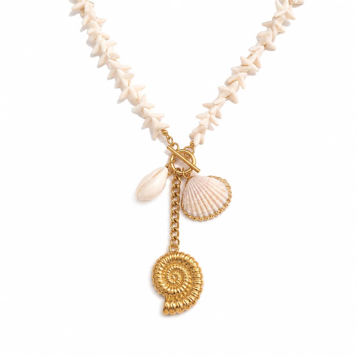 Nautilus Shoreline Shell Necklace
