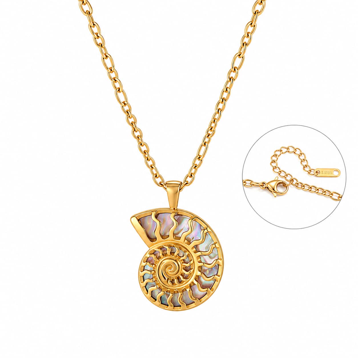 Nautilus Whisper Necklace