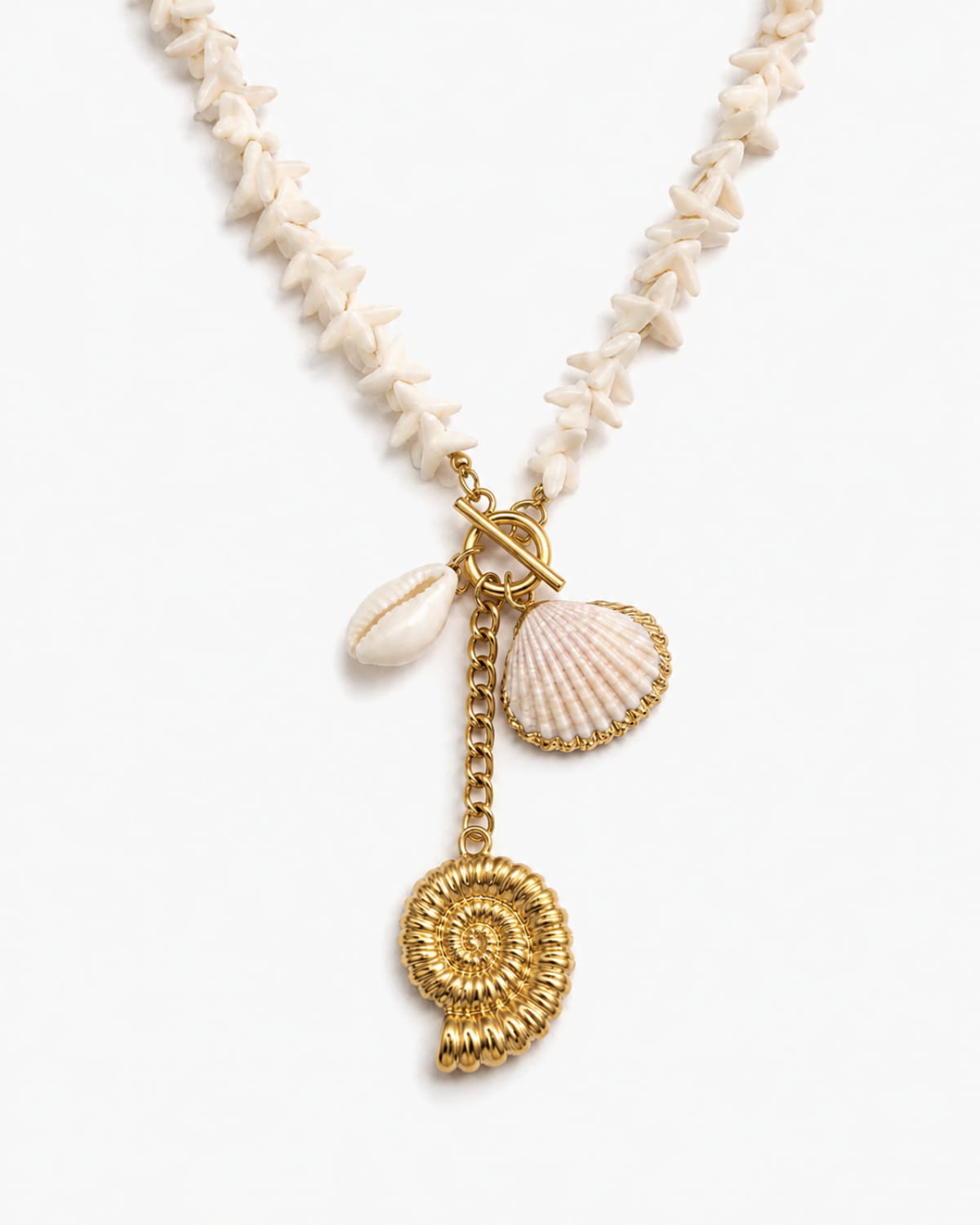 Nautilus Shoreline Shell Necklace