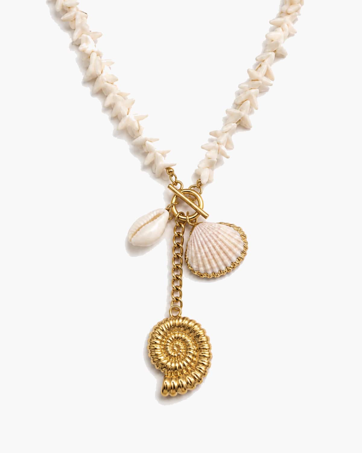 Nautilus Shoreline Shell Necklace