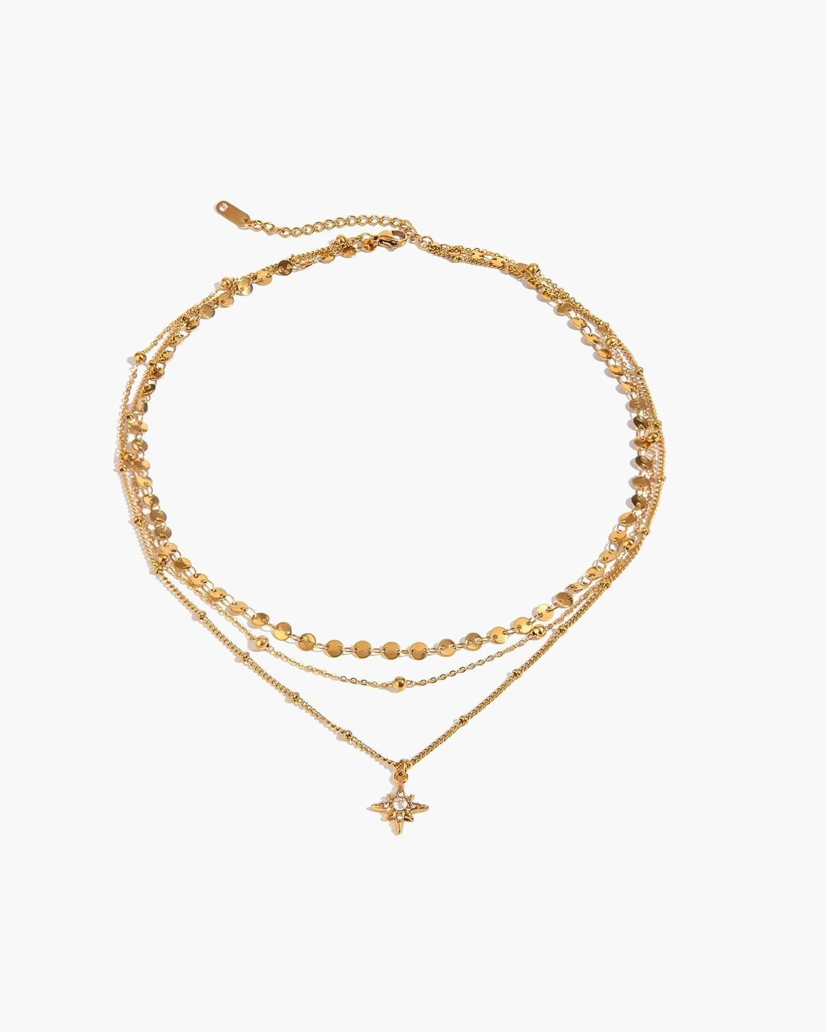 North Star Layered Necklace