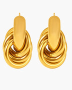 Orlena Sculpted Knot Earrings
