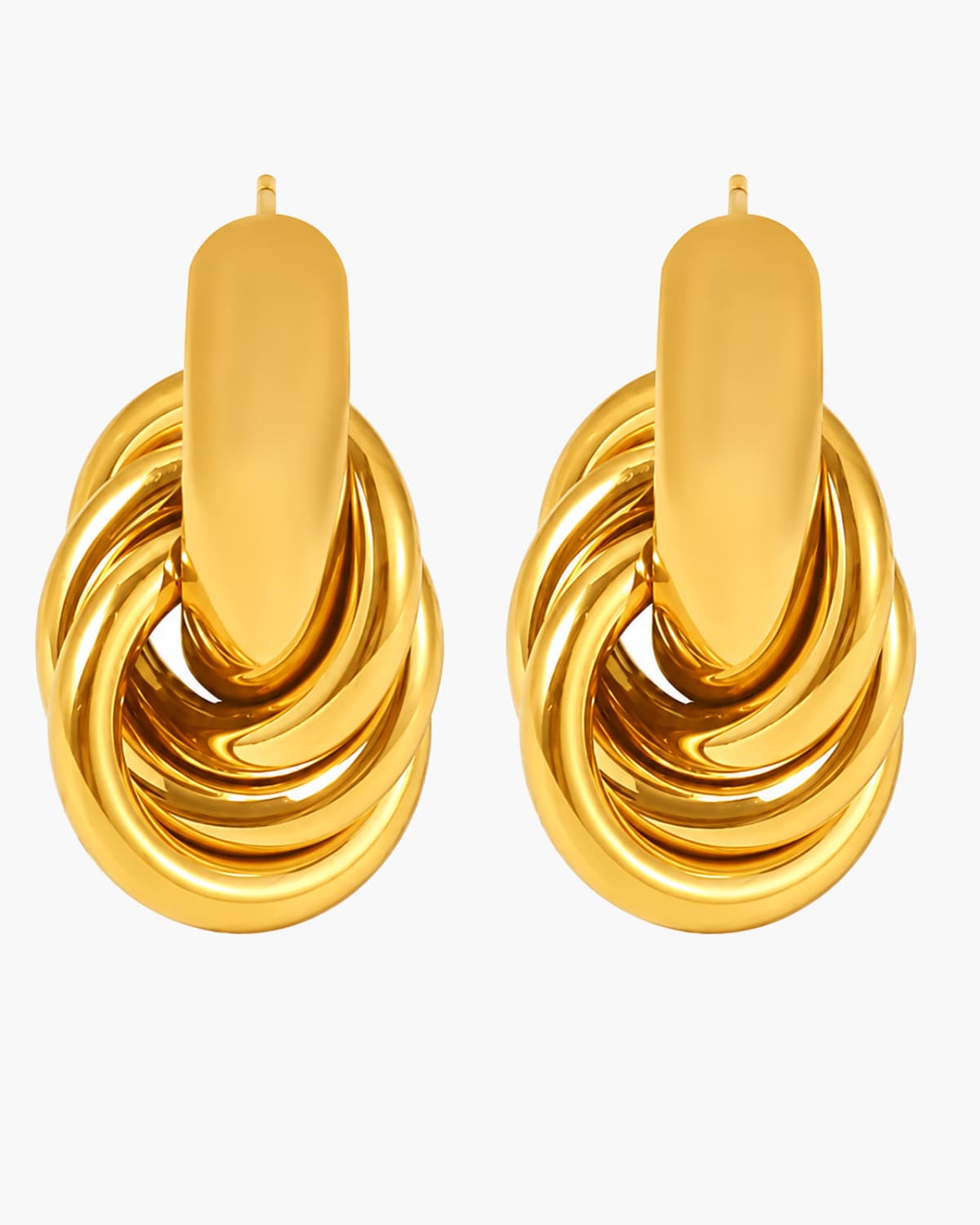 Orlena Sculpted Knot Earrings