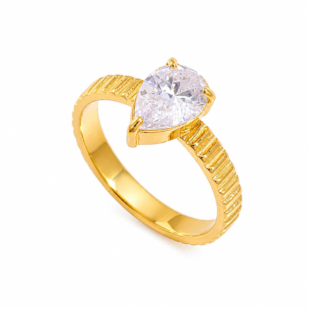 Valora Pear Ring