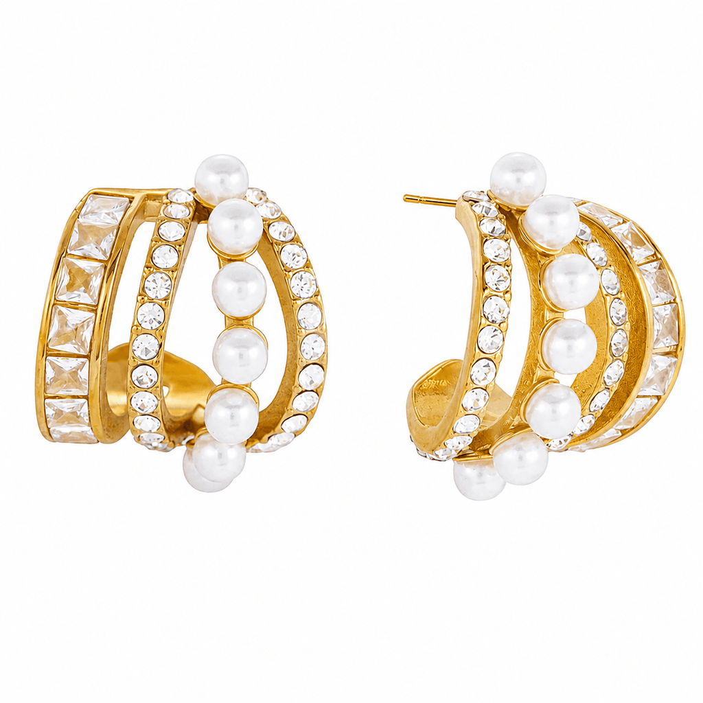 Moon Glow Hoops
