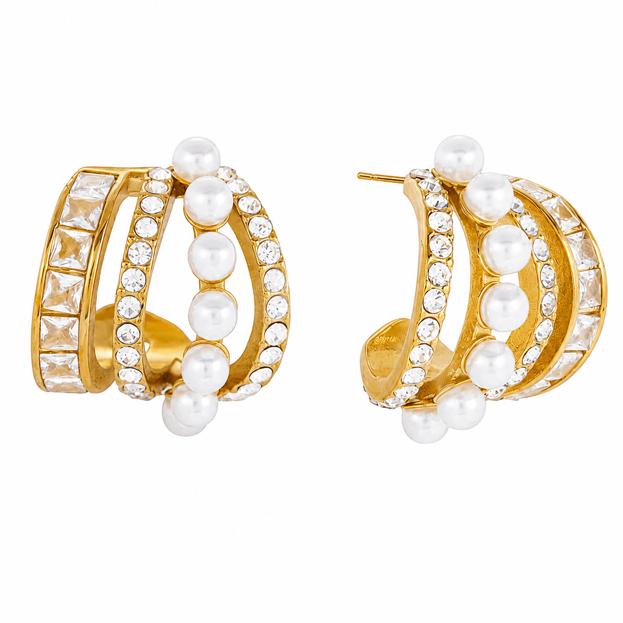Moon Glow Hoops