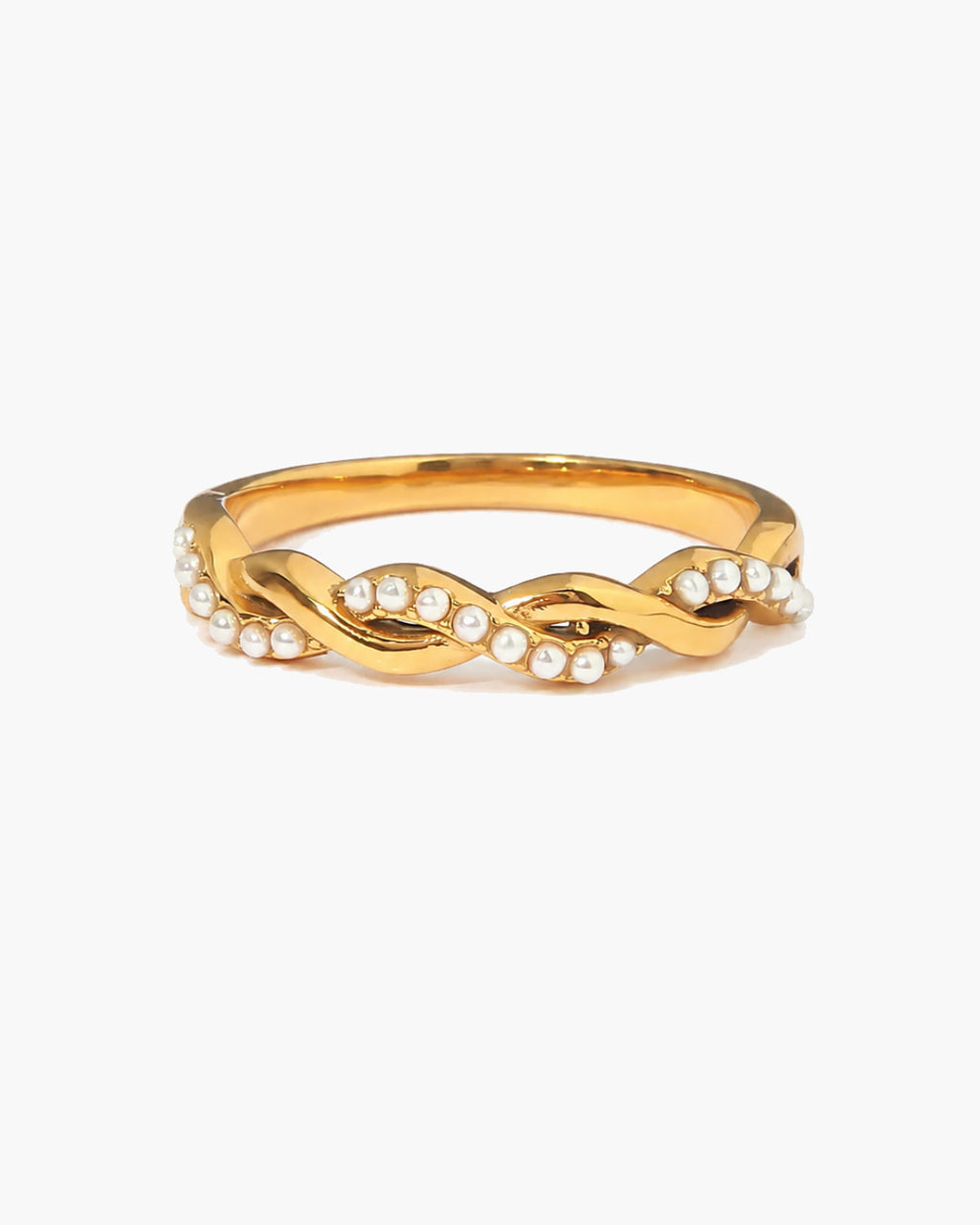 Pearl Twist Ring