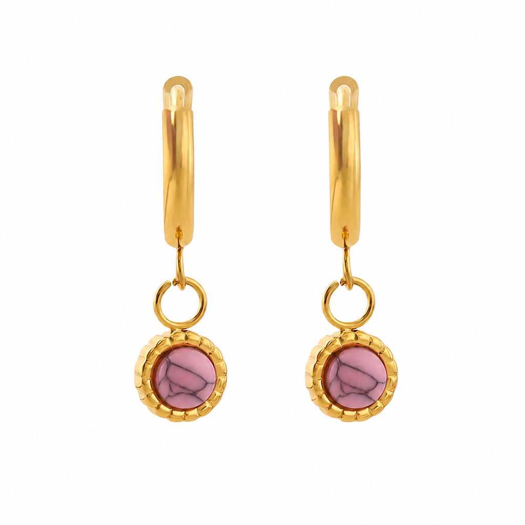 Roselle Charm Earrings