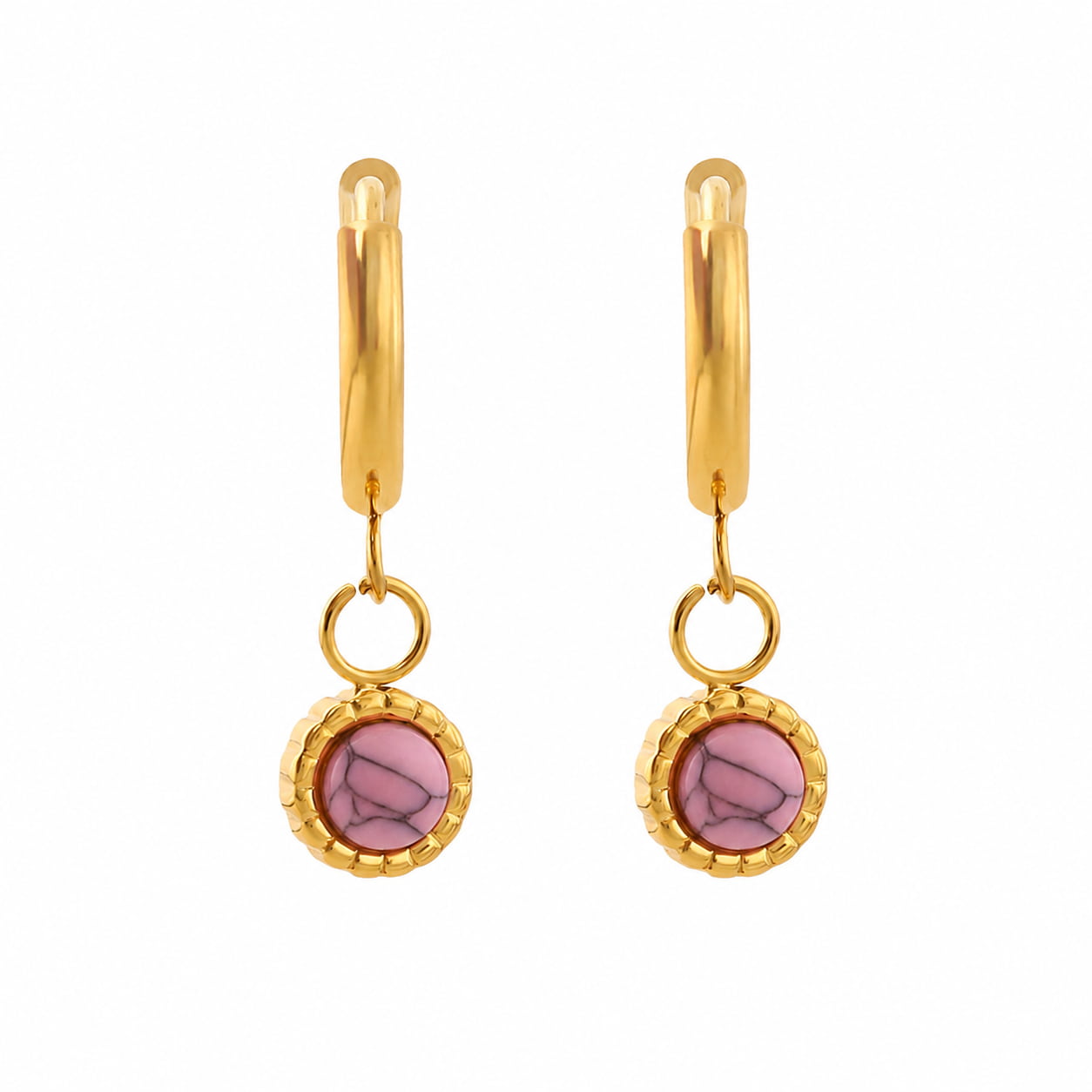 Roselle Charm Earrings