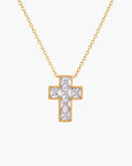 Gilded Grace Cross Necklace