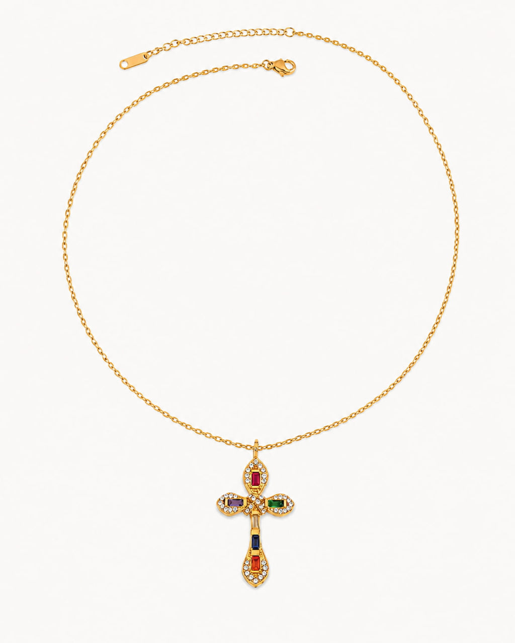 Regalia Cross Necklace