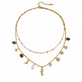 Marina Seahorse Layered Necklace