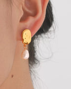 Selene Pearl Drop Earrings
