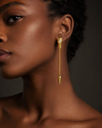 Boucles d'oreilles pendantes Seraphine Knot