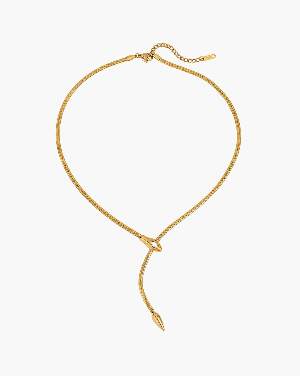 Seraphine Knot Lariat Necklace