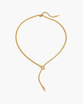 Seraphine Knot Lariat Necklace