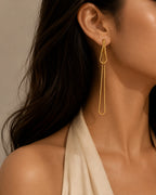 Boucles d'oreilles Cascade Serpentine