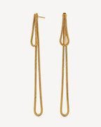 Boucles d'oreilles Cascade Serpentine