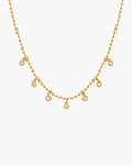 Solara Droplet CZ Necklace