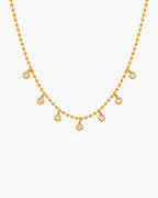 Solara Droplet CZ Halskette