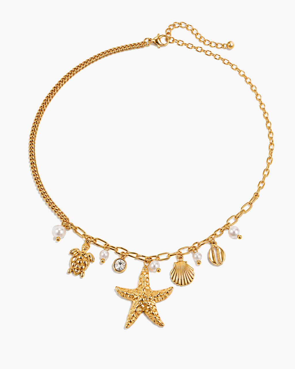 Starfish Cove Charm Necklace