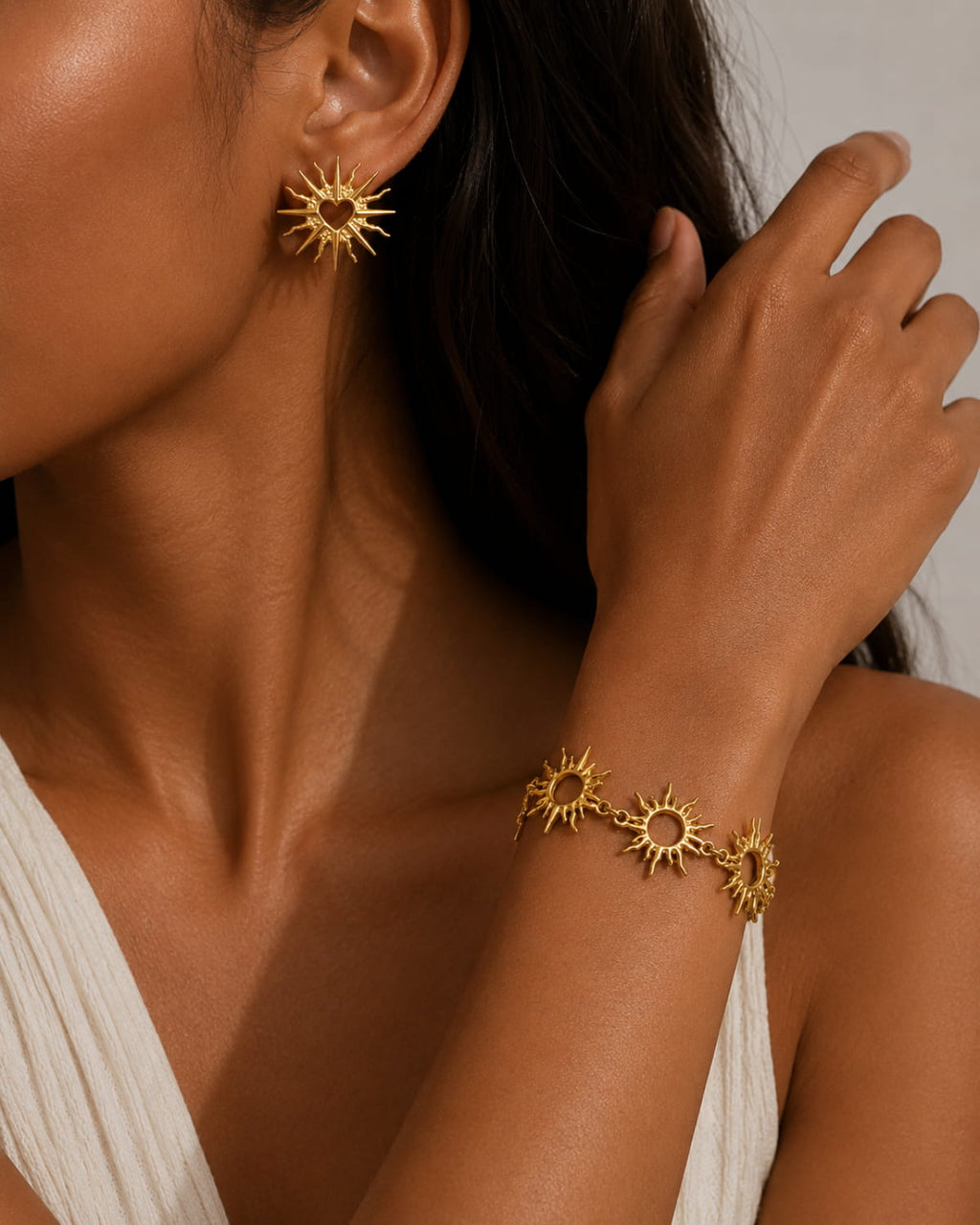 Sunburst Charm Bracelet