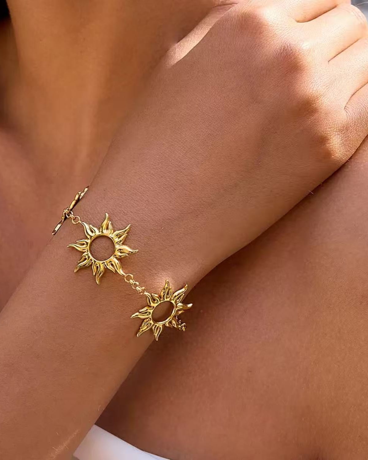 Sunburst Charm Bracelet