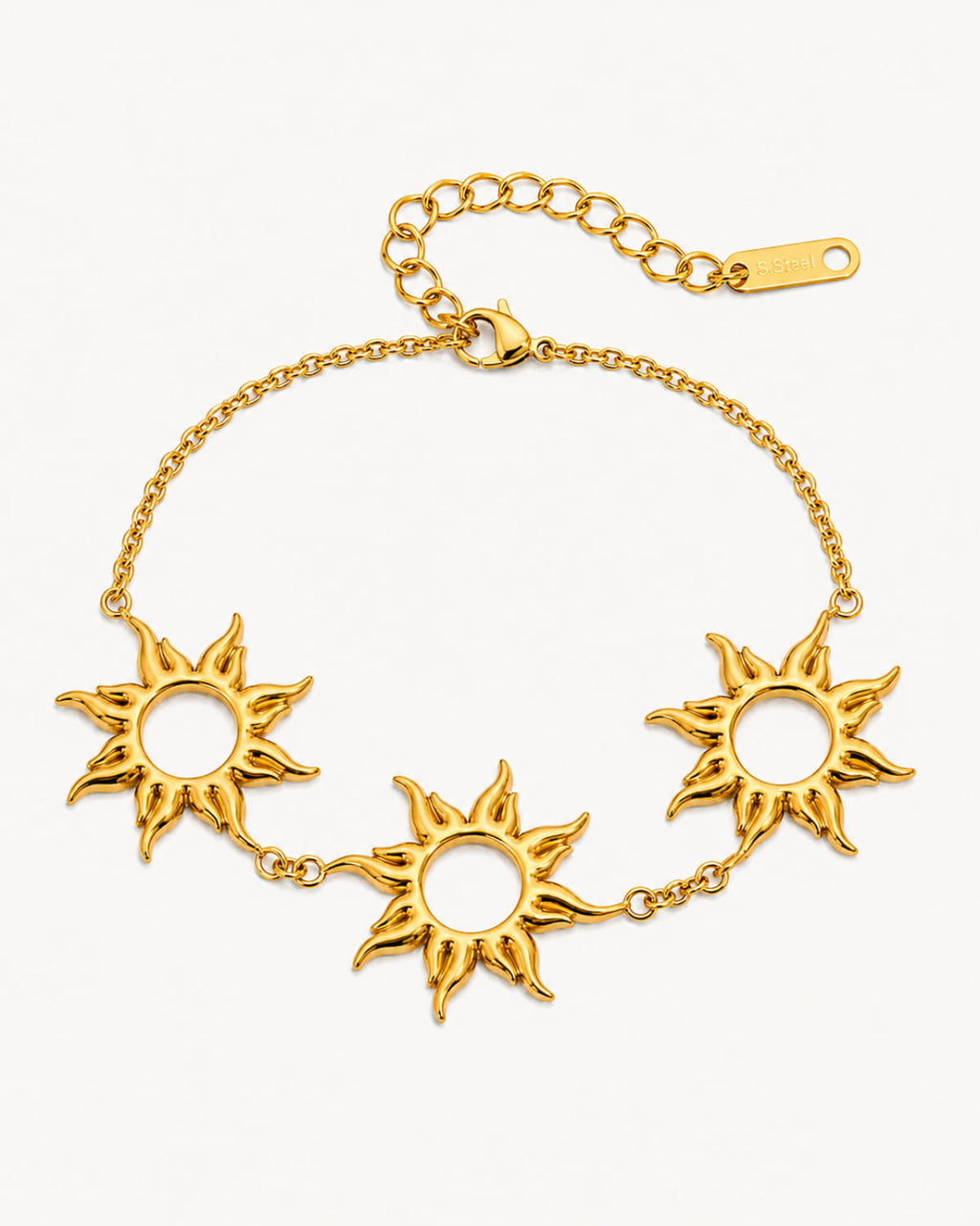 Sunburst Charm Bracelet