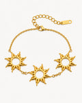 Sunburst Charm Bracelet