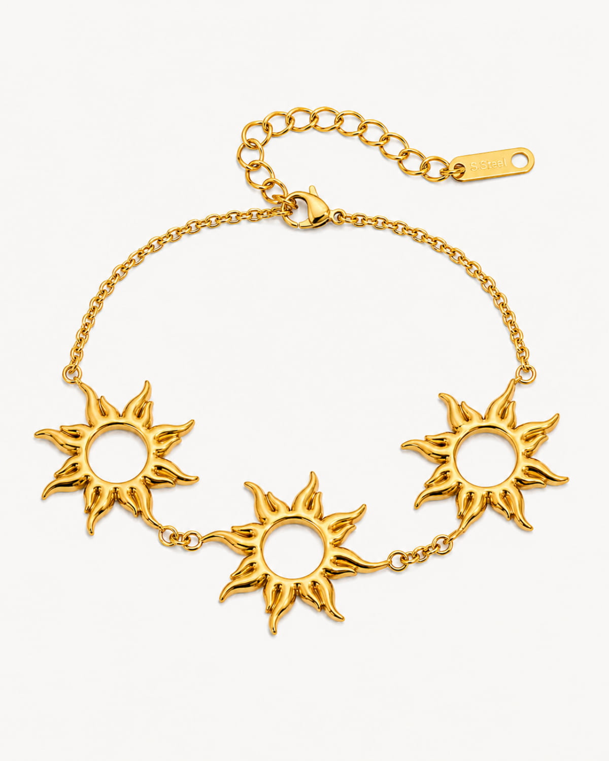 Sunburst Charm Bracelet