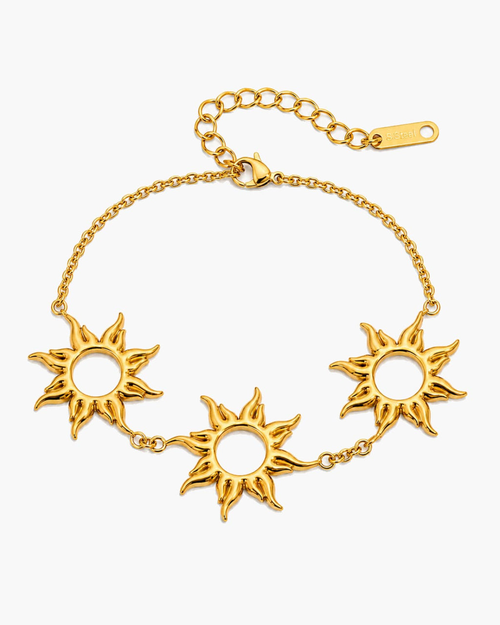 Sunburst Charm Bracelet
