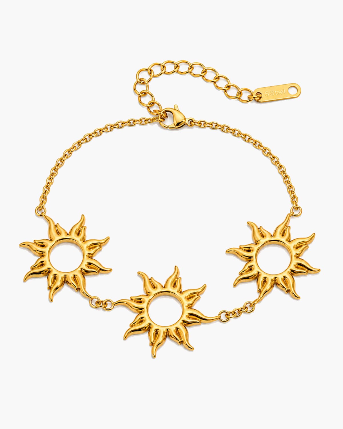 Sunburst Charm Bracelet