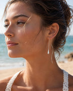 Teardrop Threader Earrings