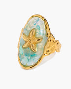 Gezeitenstern-Abalone-Ring