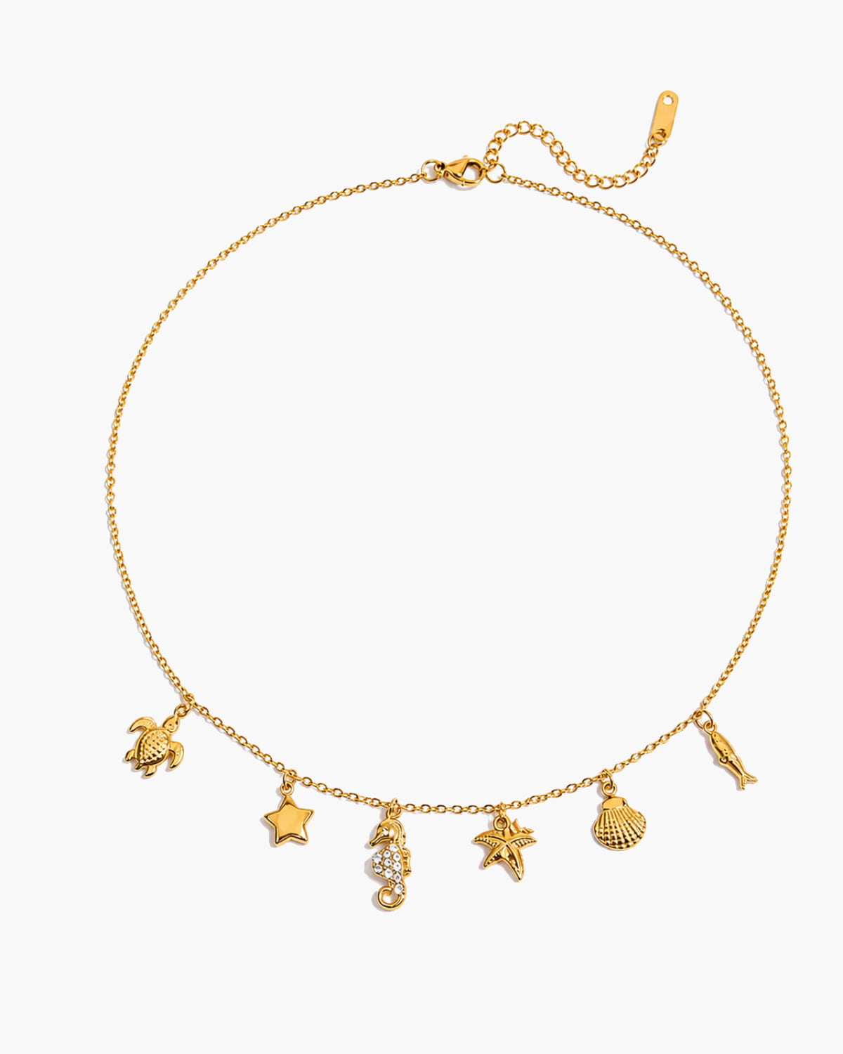 Tropical Marine Charm Choker