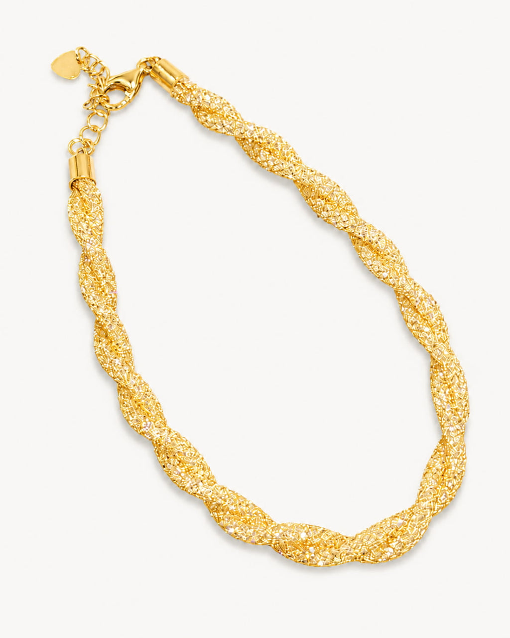Twist Sparkle Chain Bracelet