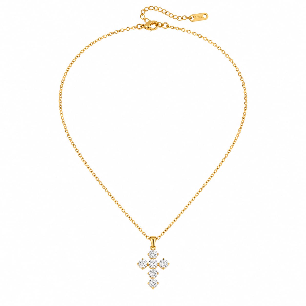 Celestelle Cross Necklace